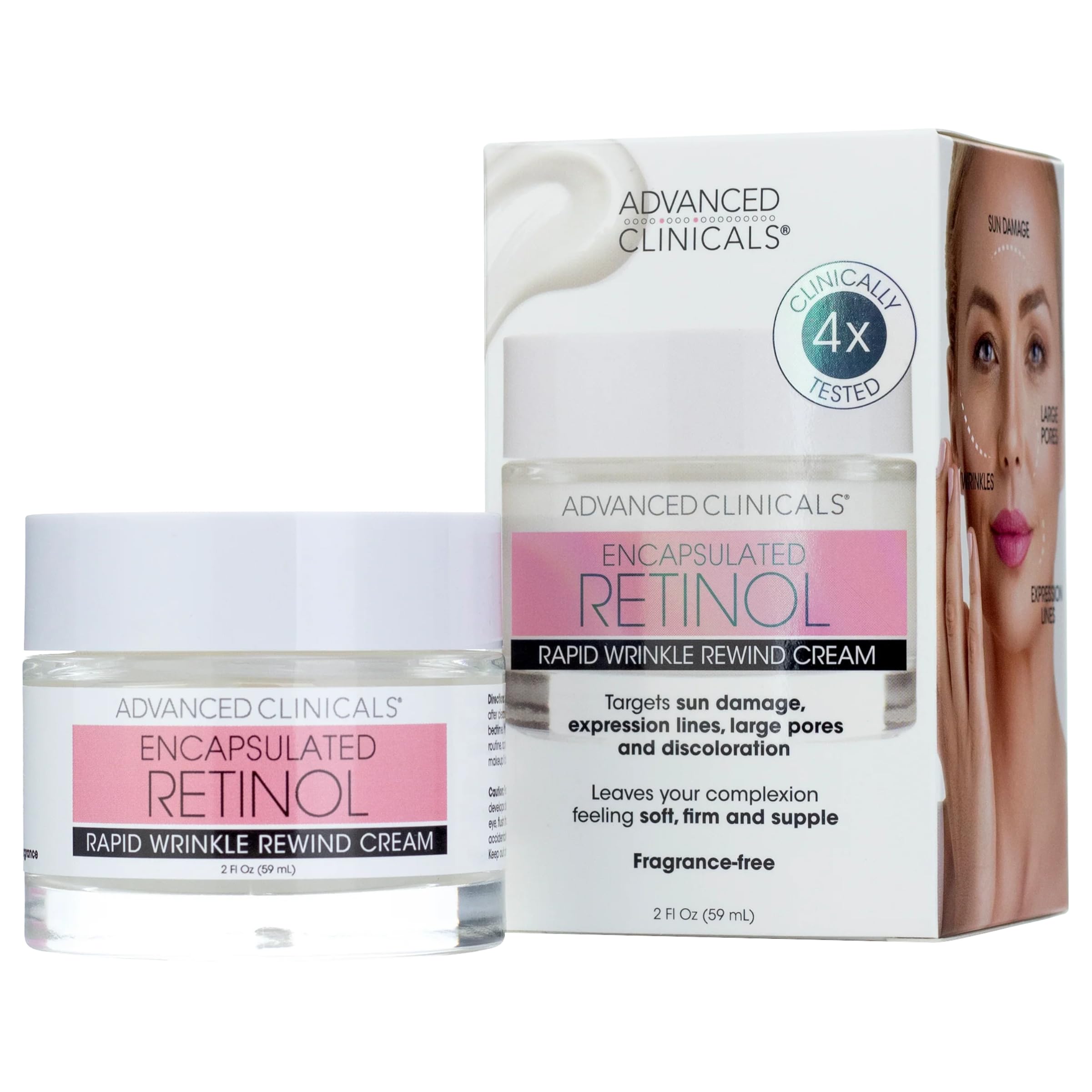 Amazon.com: Advanced Clinicals Retinol Cream Face Moisturizer